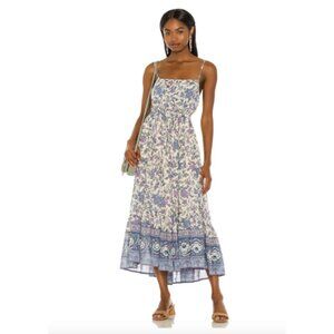 Spell & The Gypsy Collective Floral Maxi Dress – Vintage Boho Prairie Sundress (